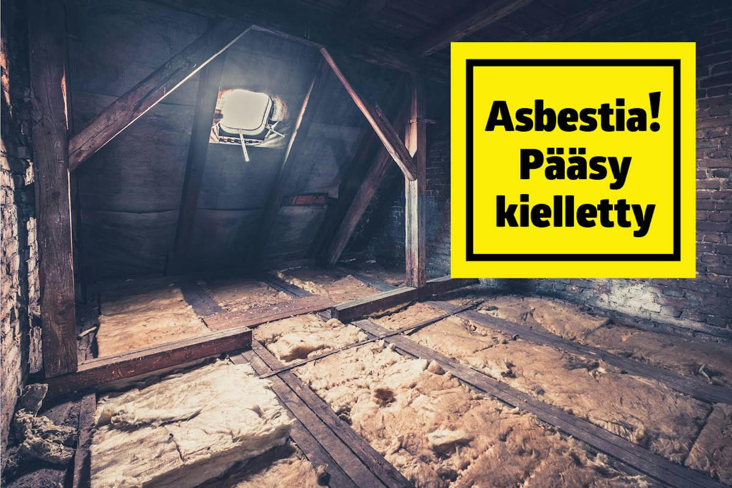 Asbesti talossa Asbesti talossa - nämä asiat sinun pitää tietää!